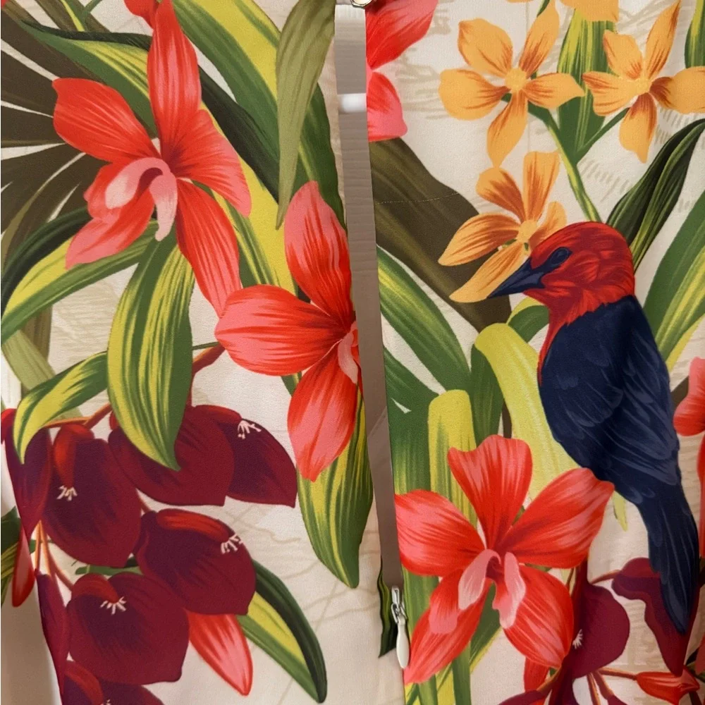 Tommy Bahama Multicolor Tropical Maxi Dress - Picture 9 of 11